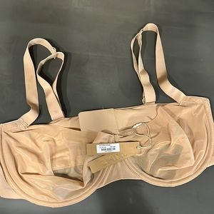 NWT SKIMS BALCONETTE BRA IN CLAY